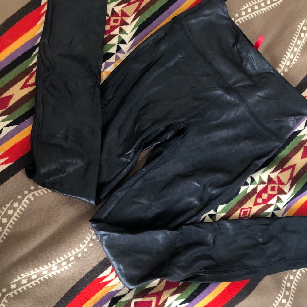Faux leather SPANX great condition!